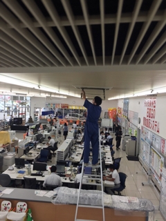 業務用エアコン、大量注文も可能。