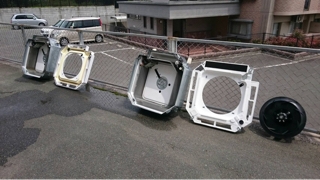 中古エアコンのクリーニング